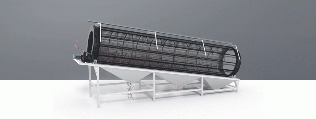 سرند ترومل یا دوار | شرکت قطعه سازان پرگاس