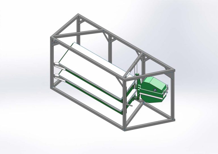 میز لرزان دو طبقه | شرکت قطعه سازان پرگاس