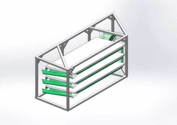 میز لرزان سه طبقه 10 میز لرزان | شرکت قطعه سازان پرگاس