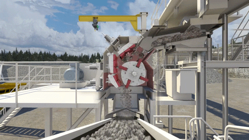 عملکرد سنگ شکن HS اچ اس یا چکشی | سنگ شکن ضربه ای شرکت قطعه سازان پرگاس