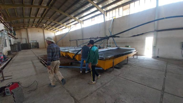 میز لرزان یک طبقه | شرکت قطعه سازان پرگاس