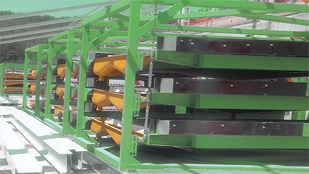 میز لرزان سه طبقه | شرکت قطعه سازان پرگاس