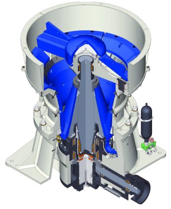 سنگ شکن ژیراتوری |شرکت قطعه سازان پرگاس